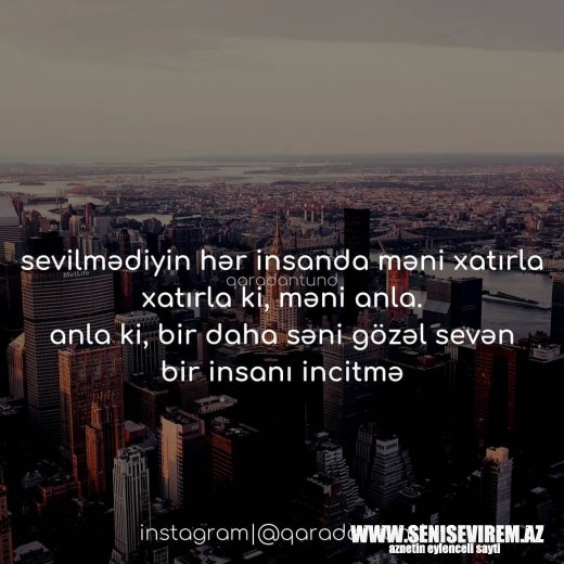 Qaradantund Instagram Maraqli Yazili Sekiller