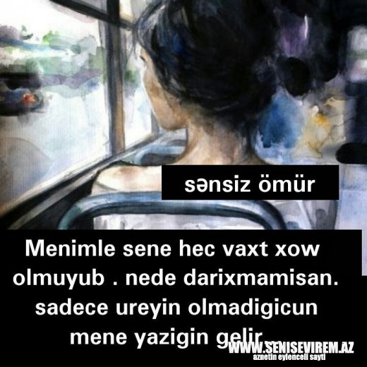 Yazili Wekiller Instagram Sensiz Omur Official