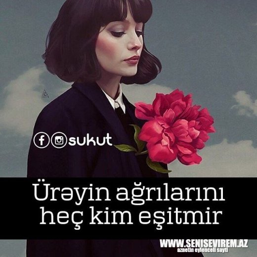 Sukut İnsteqram Yazili Şəkilleri