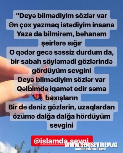 Yazili Sekil Islamda Sevgi Instagram 2018