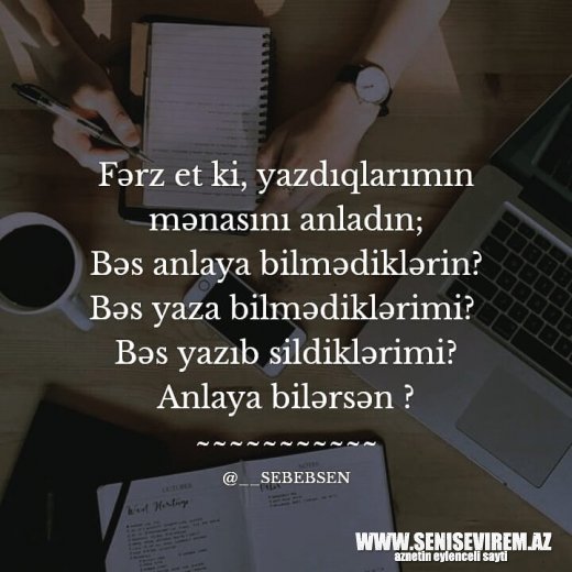 Sebebsen Instagram Yazili Sekiller 2018