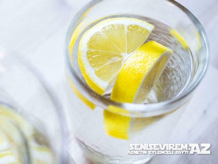 İlıq su limonla - müalicəvi və profilaktik vasitə